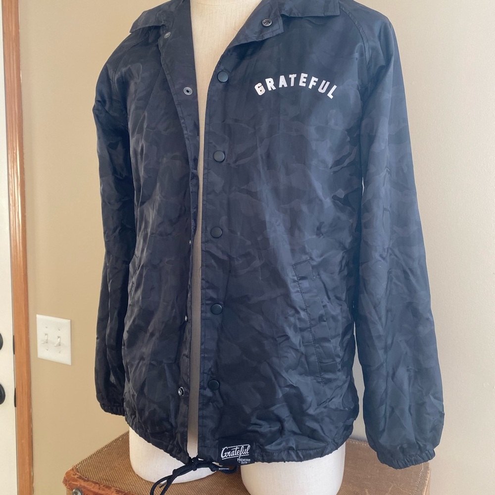 Grateful Apparel Camo Jacket Size S